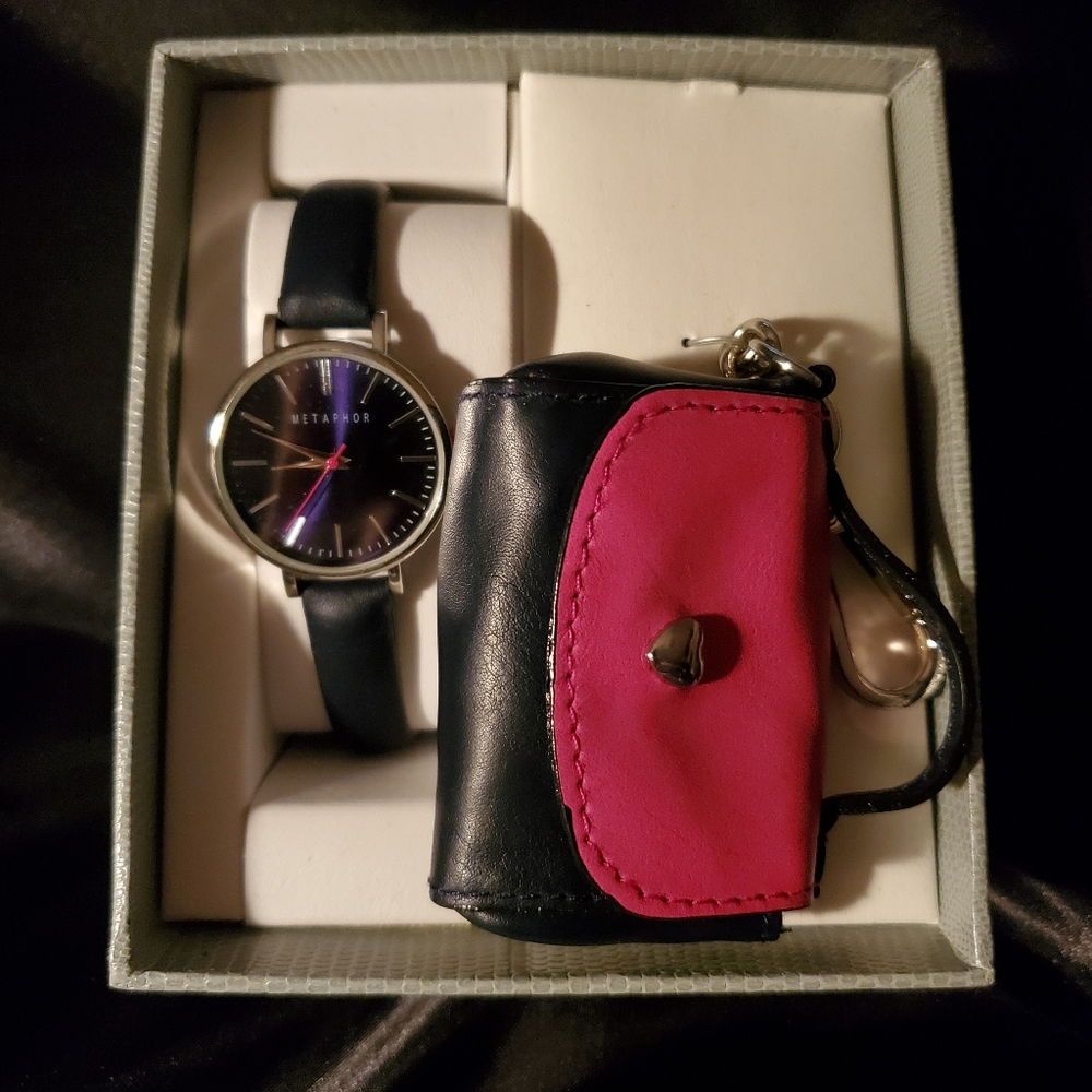 Metaphor NIB Vintage Watch And Bag Charm From Sears
